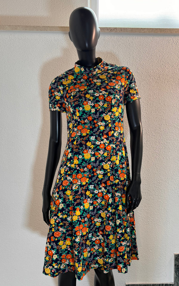 Vintage 70s Flower Dress