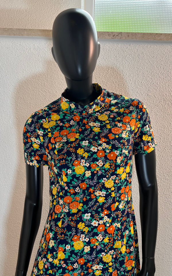 Vintage 70s Flower Dress