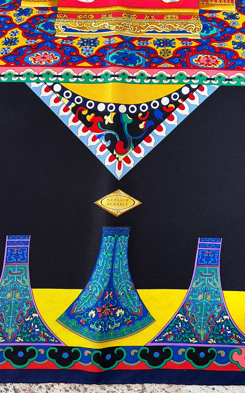 Vintage Atelier Versace Silk Foulard