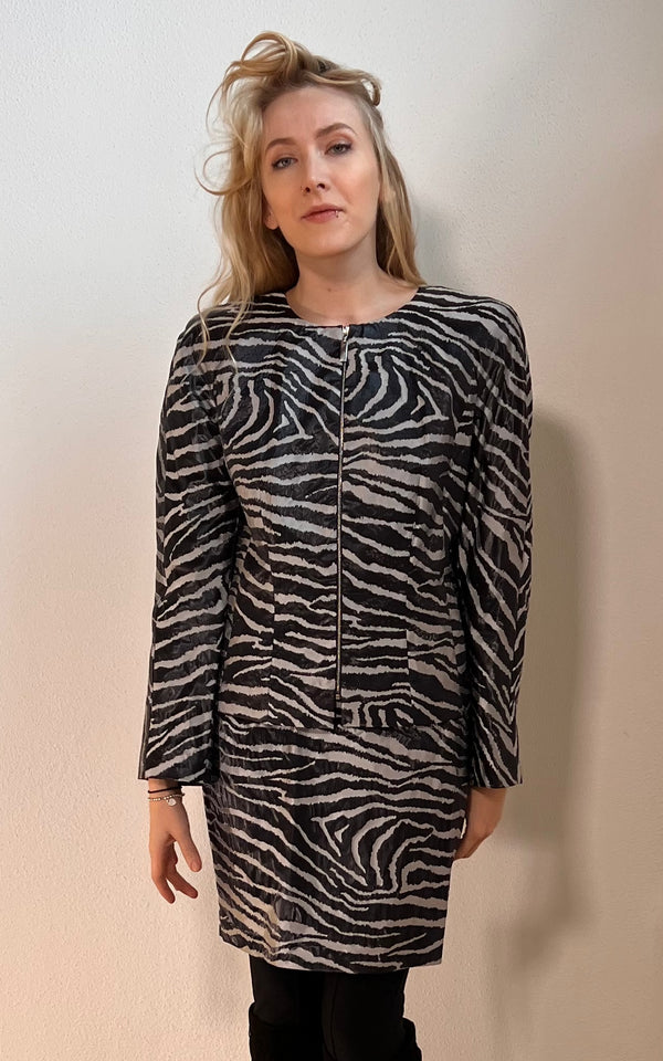 Vintage 90s Zebra Costume