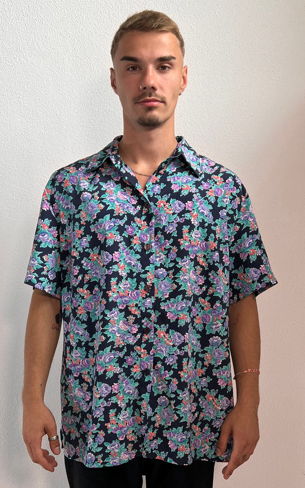 Vintage MENS Flower Shirt