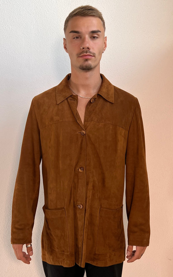 Vintage MENS Suede Leather Jacket