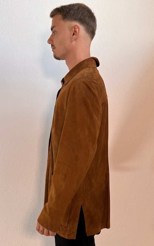 Vintage MENS Suede Leather Jacket