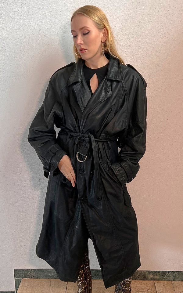 Vintage Maxi Leathercoat