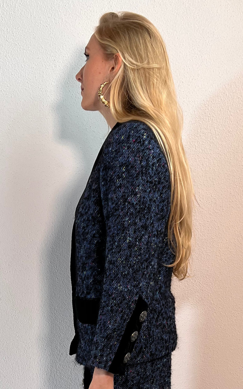 Vintage Yves Saint Laurent Bouclé Blazer