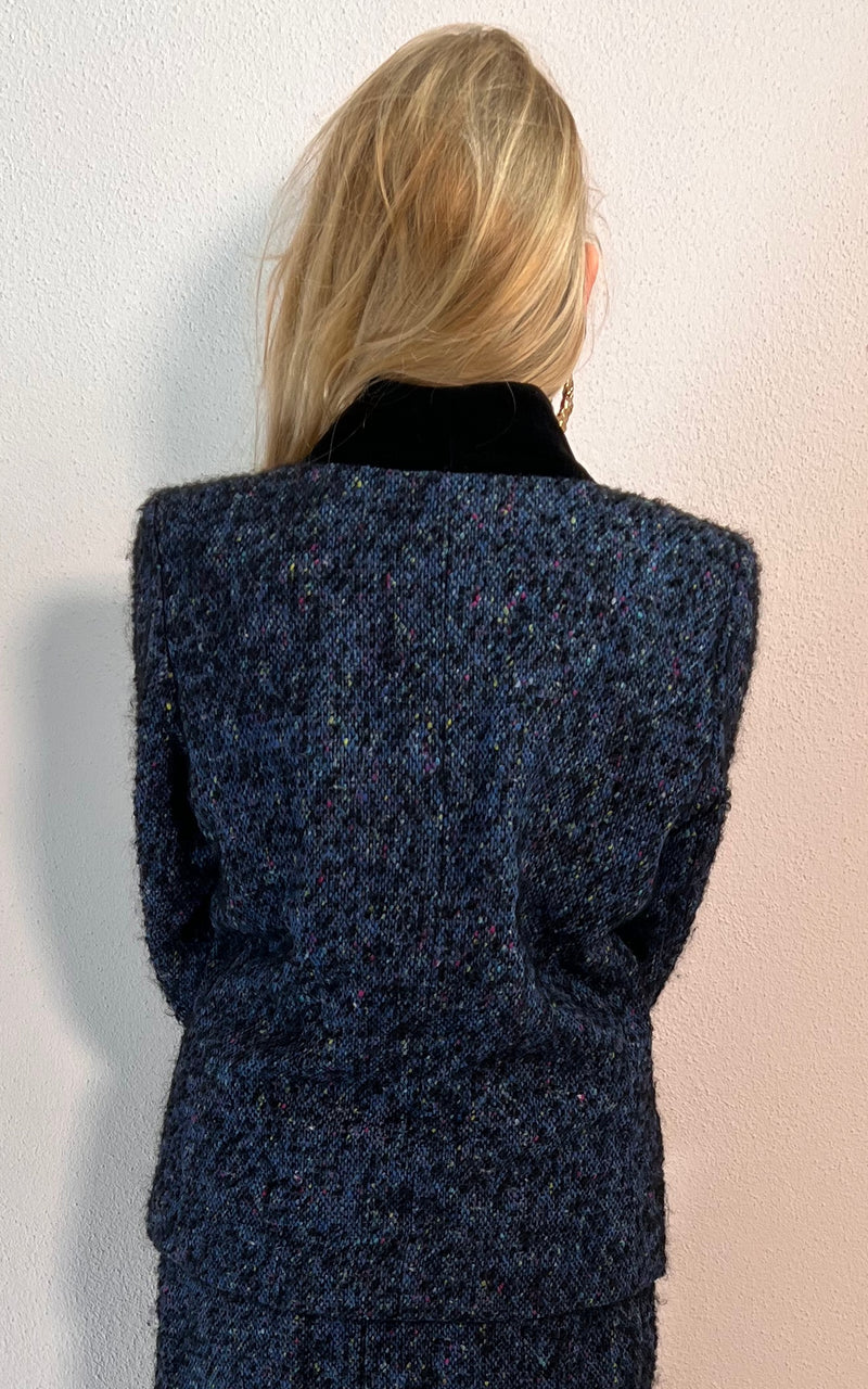 Vintage Yves Saint Laurent Bouclé Blazer