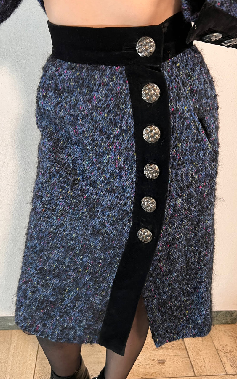 Vintage Yves Saint Laurent Bouclé Blazer