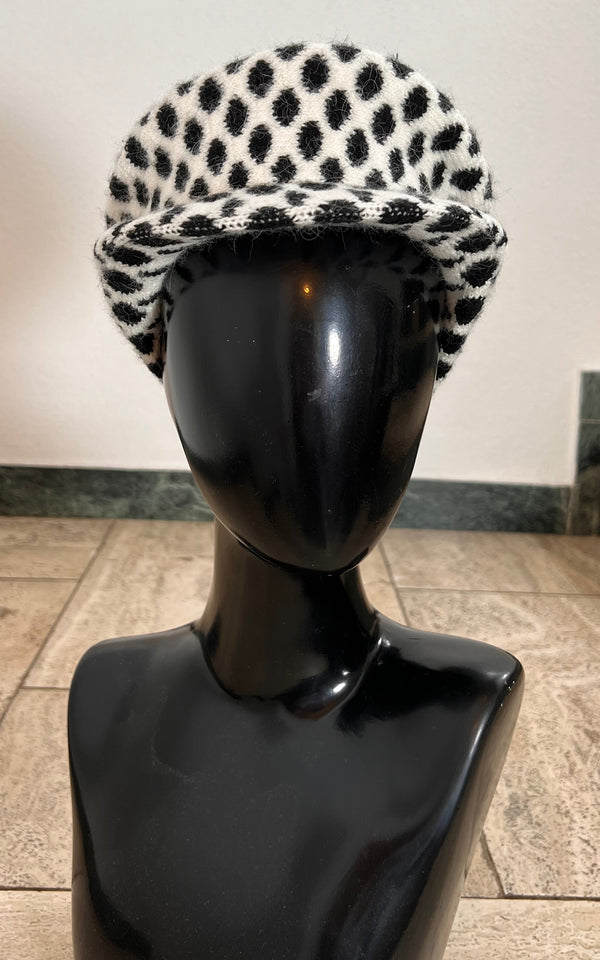 Vintage Polka Dot Baker Boy Hat