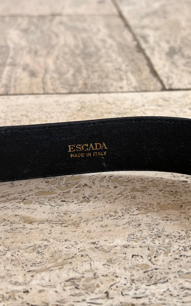 Vintage 90s Escada Bow Belt