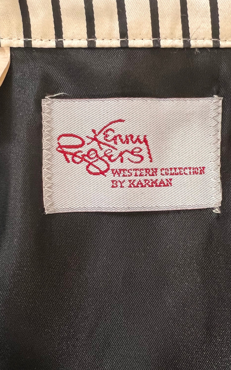 Vintage Kenny Rogers Collection Satin Shirt