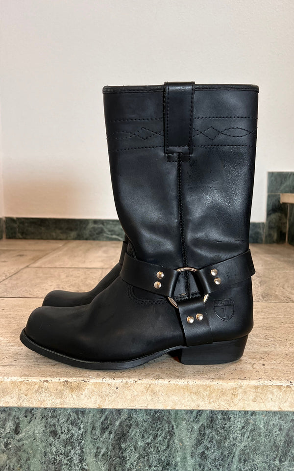 Vintage Biker Boots 38