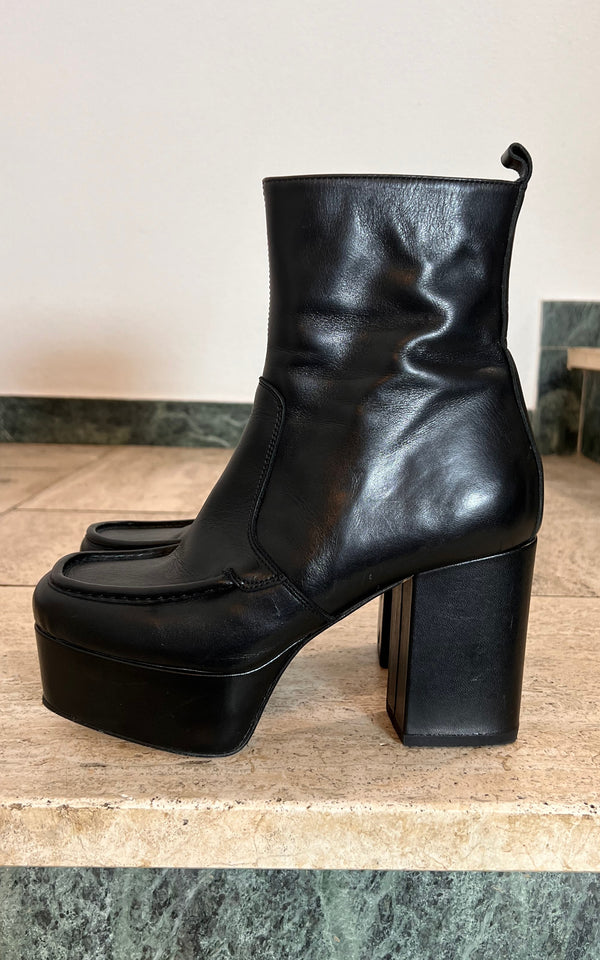 Vintage Plattform Boots 39