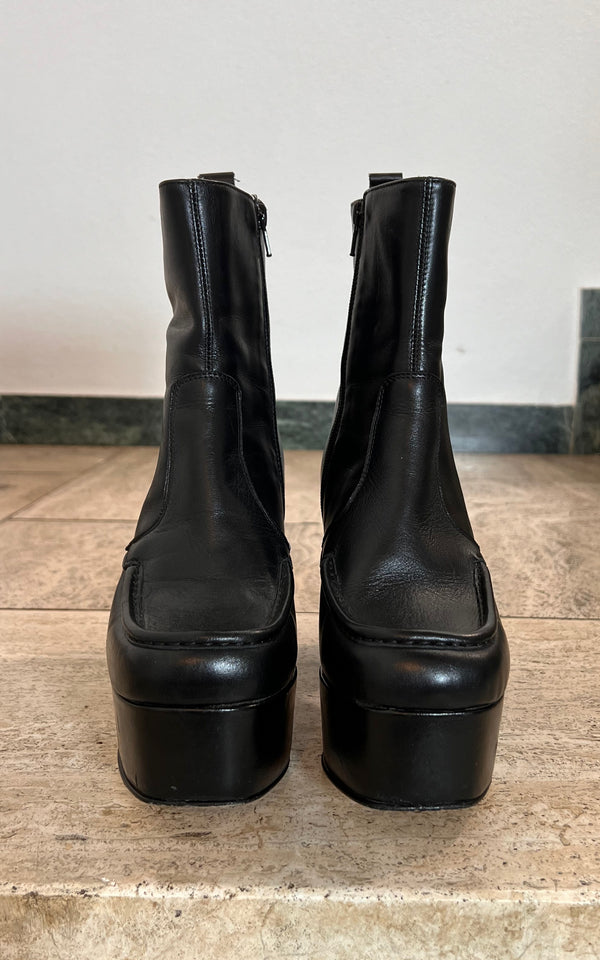 Vintage Plattform Boots 39