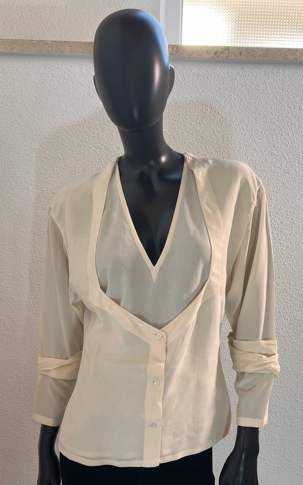 Vintage Gianni Versace Silk Blouse