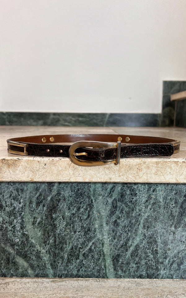 Vintage 70s Slim Belt