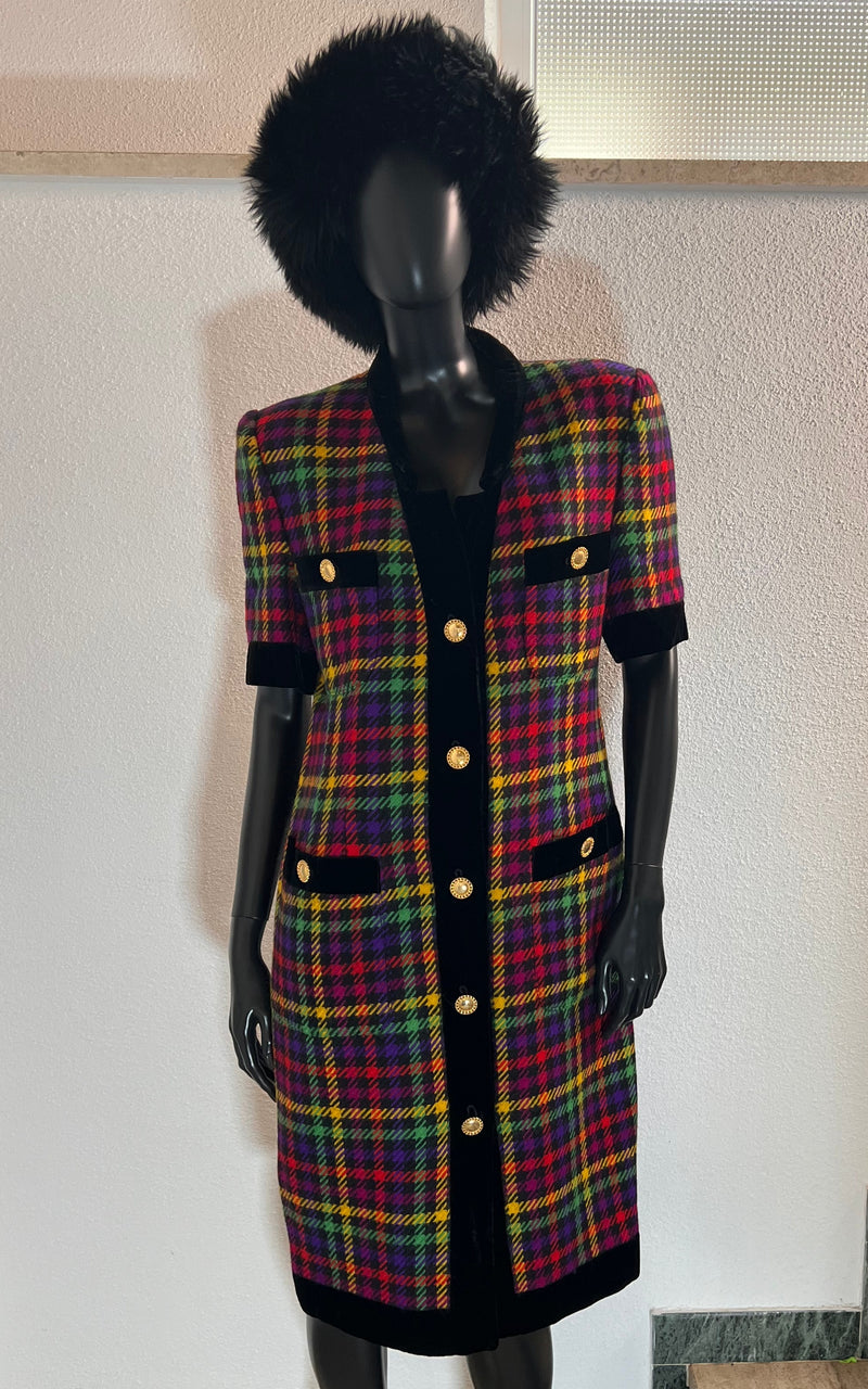 Vintage 90s Wool Dress