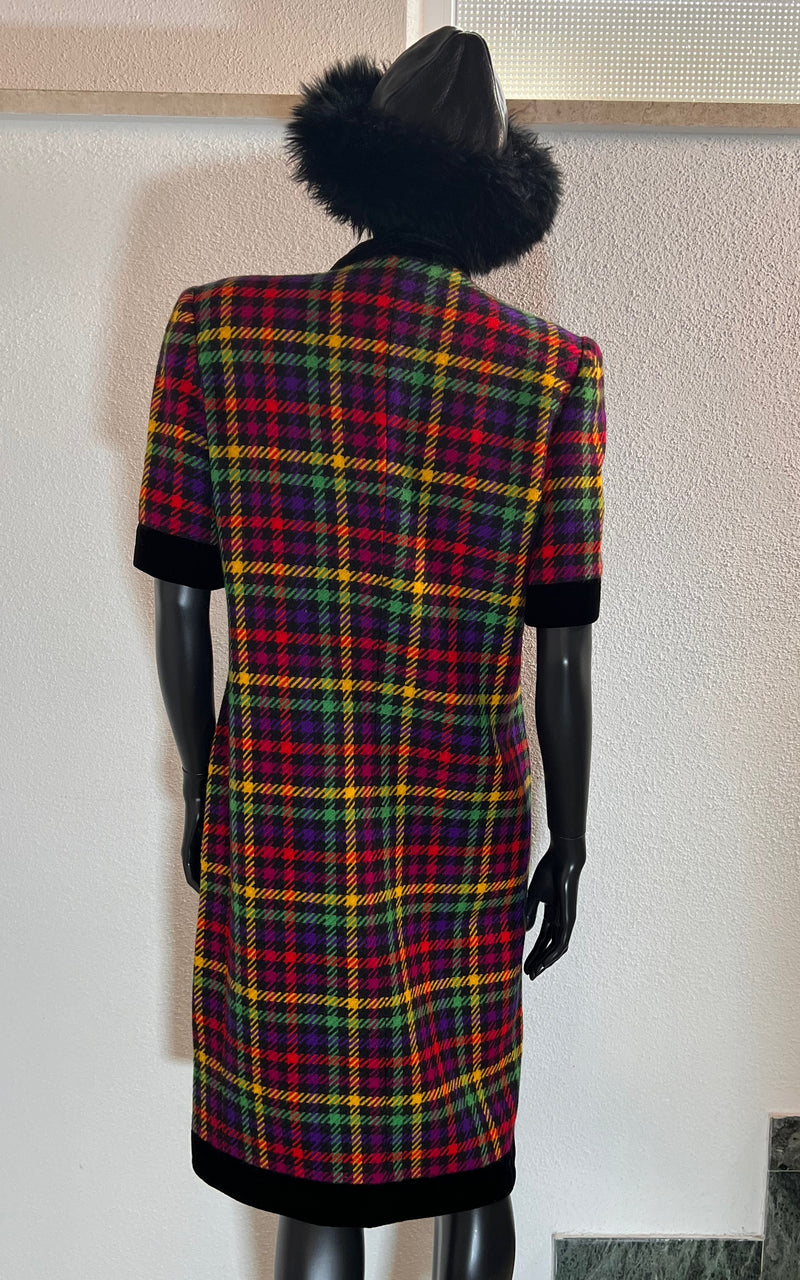 Vintage 90s Wool Dress