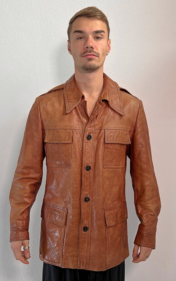 Vintage MENS 70s Leatherjacket