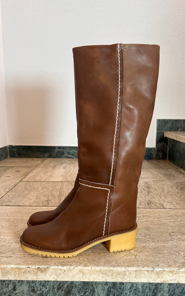 Vintage 70s Winter Boots 38