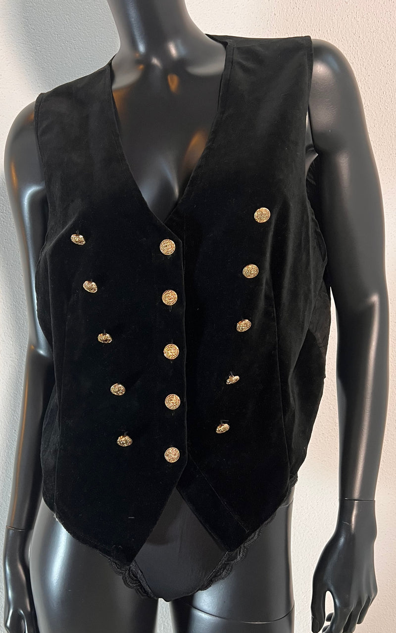 Vintage Velvet Waistcoat