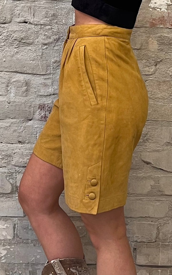 Vintage Suede Shorts