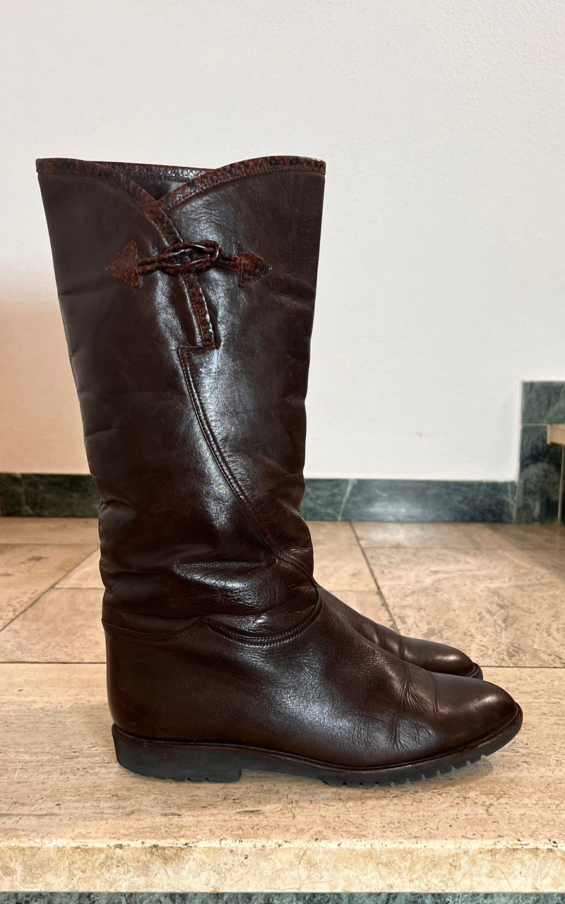 Vintage Peter Kaiser Shearling Boots 40,5