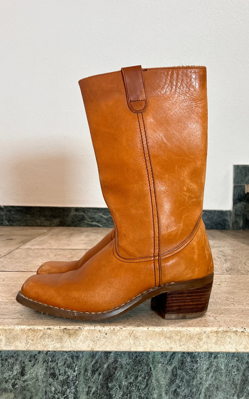 Vintage Gaucho Boots 40