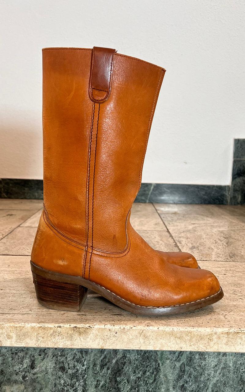 Vintage Gaucho Boots 40