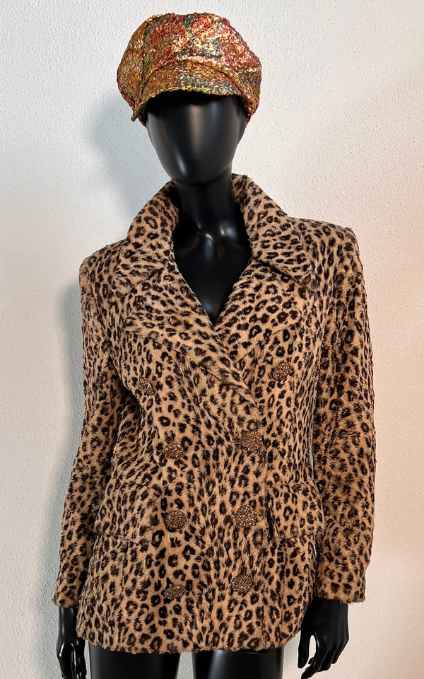 Vintage Lolita Lempicka Fur Leo Blazer