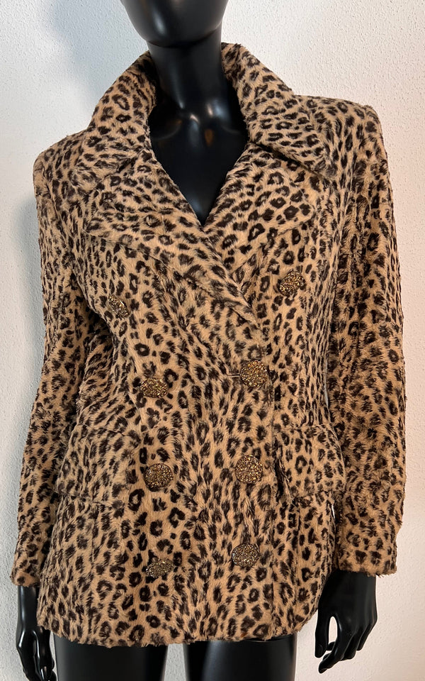 Vintage Lolita Lempicka Fur Leo Blazer