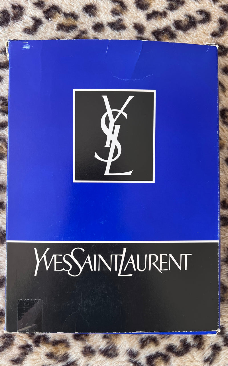 Vintage 90s Yves Saint Laurent Snakeskin Pants