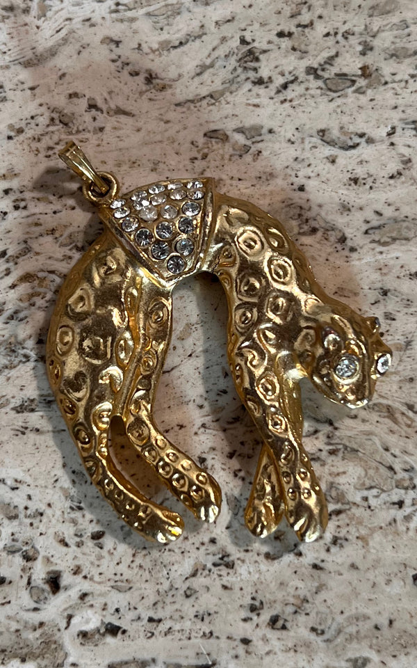 Vintage Panther Charm