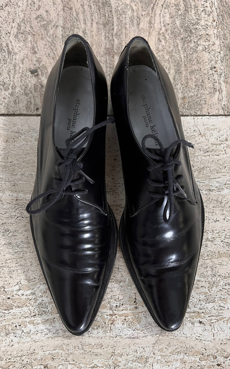 Vintage Stephane Kelian Patent Loafers 37
