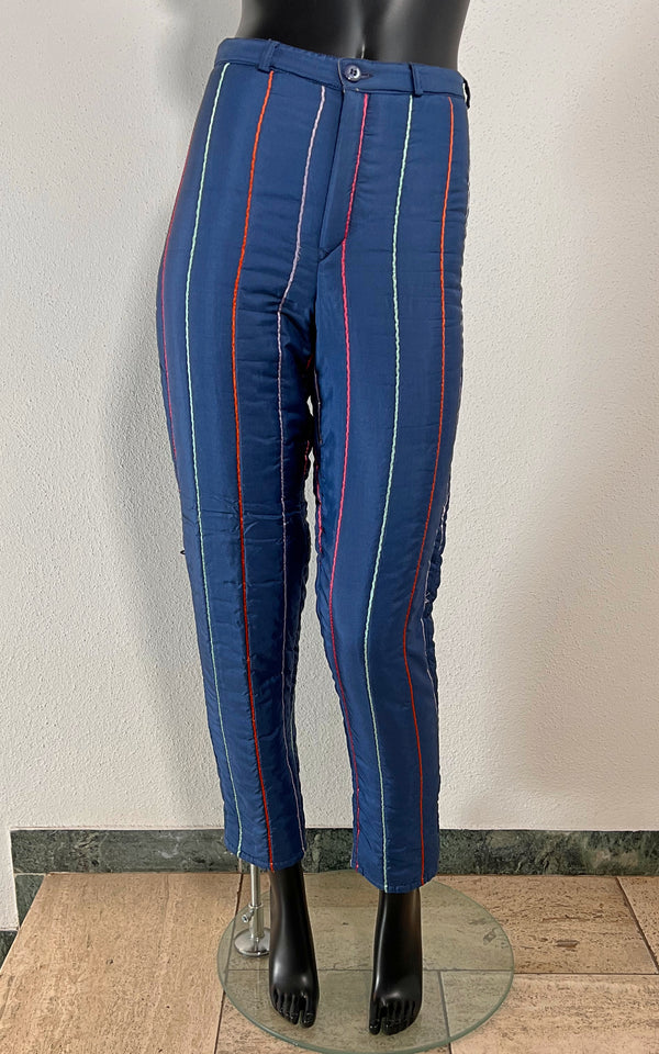 Vintage Zeppelin Puffy Silk Pants