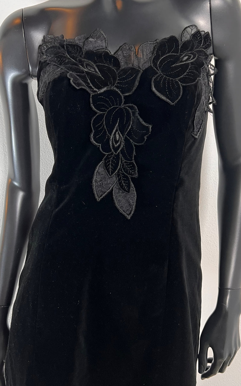 Vintage Velvet Dress