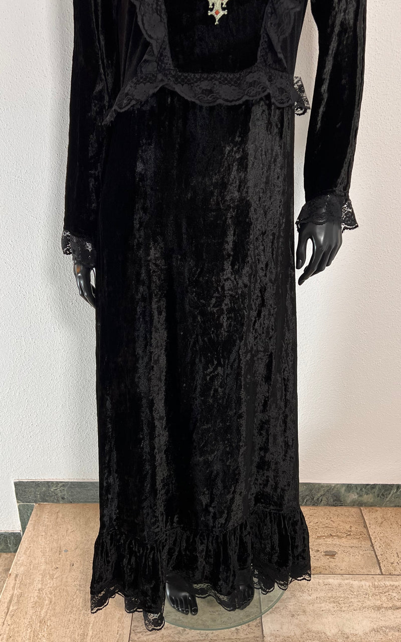 Vintage Bäres Velvet Dress