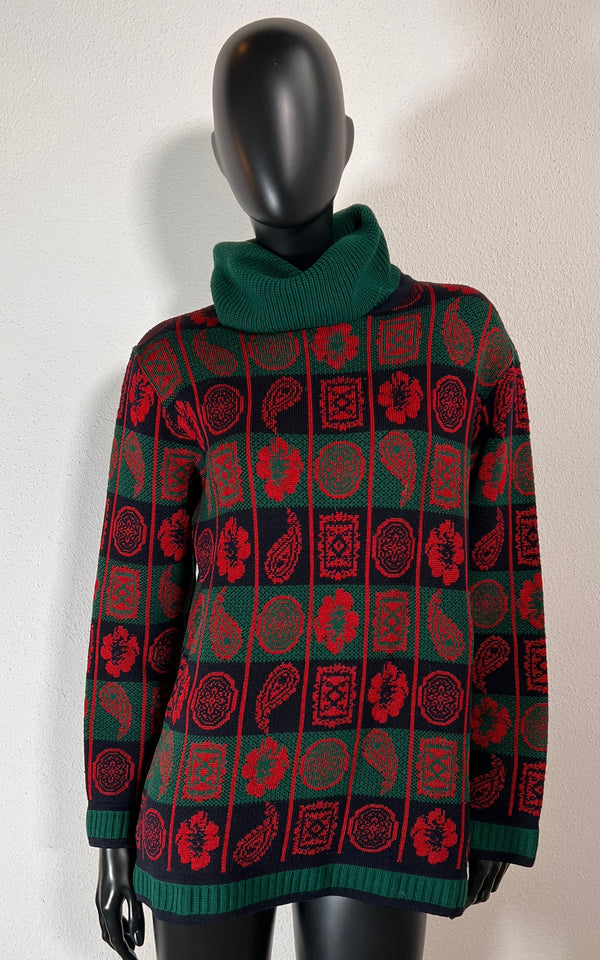 Vintage Yves Saint Laurent Roll Neck Jumper