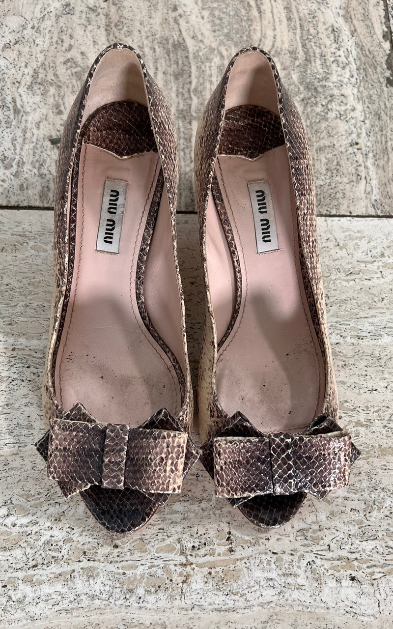 Vintage Miu Miu Kittenheels 37