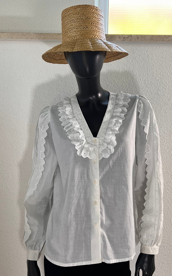 Vintage Austrian Heart Blouse