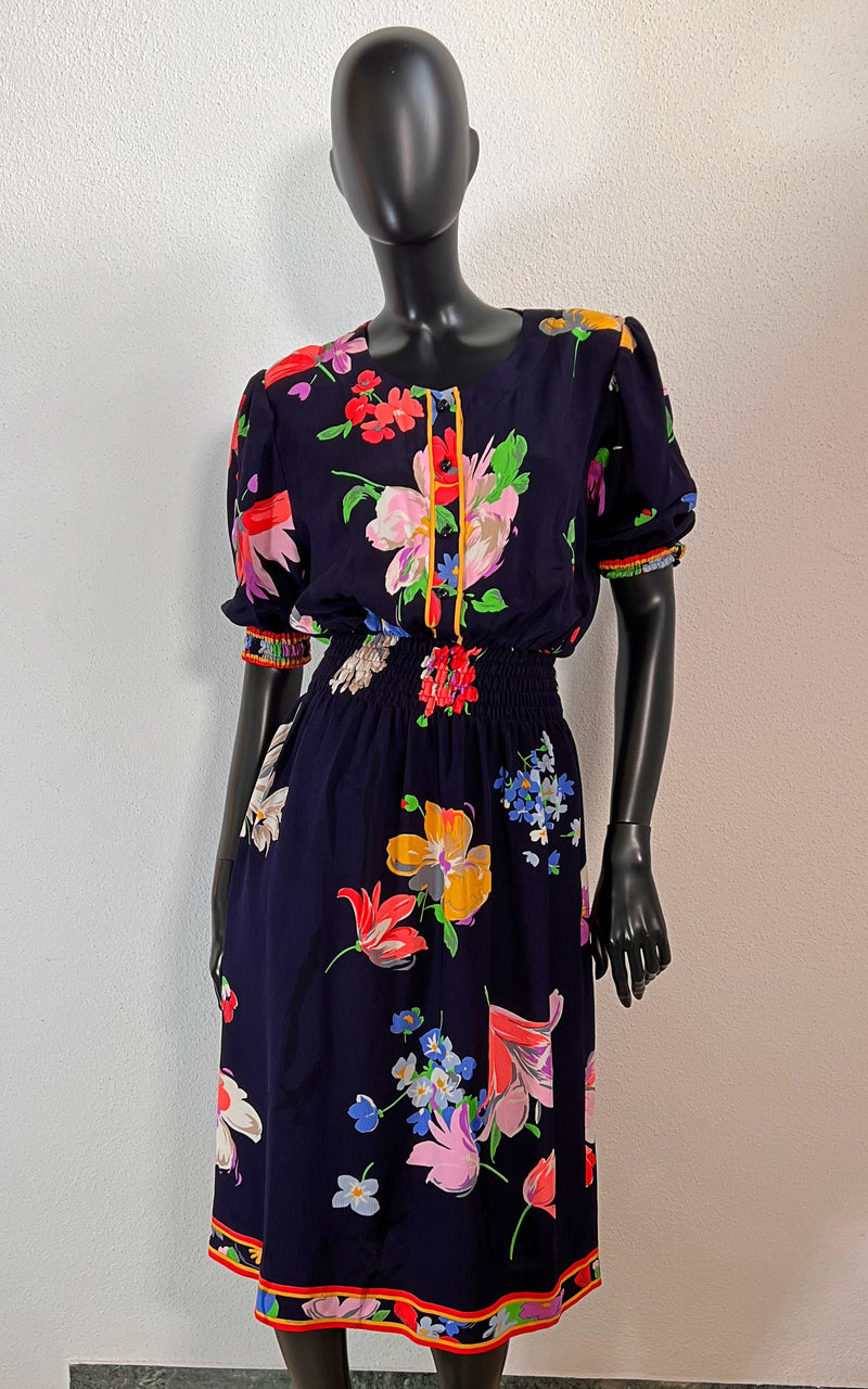 Vintage Leonard Paris Silk Dress