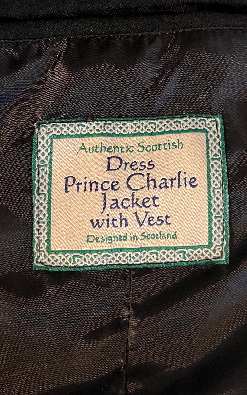 Vintage Prince Charlie Kilt Jacket