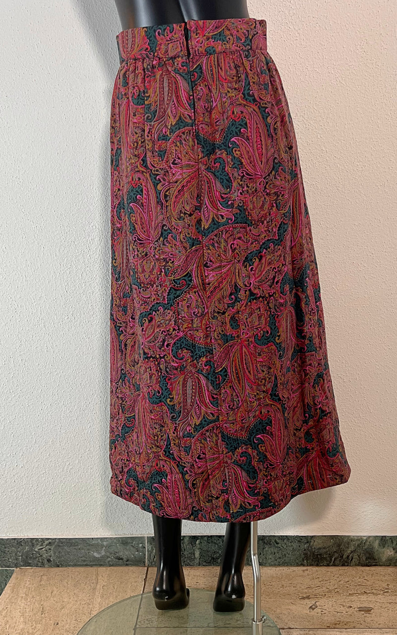 Vintage 70s Quilted Skirt