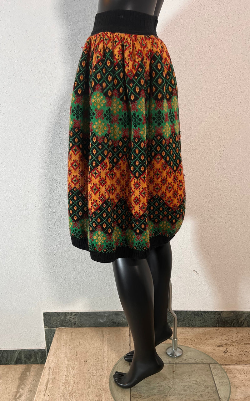 Vintage Yves Saint Laurent Knit Skirt