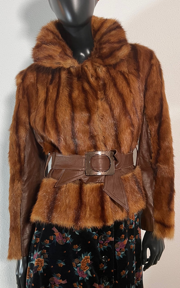 Vintage 70s Fur Jacket