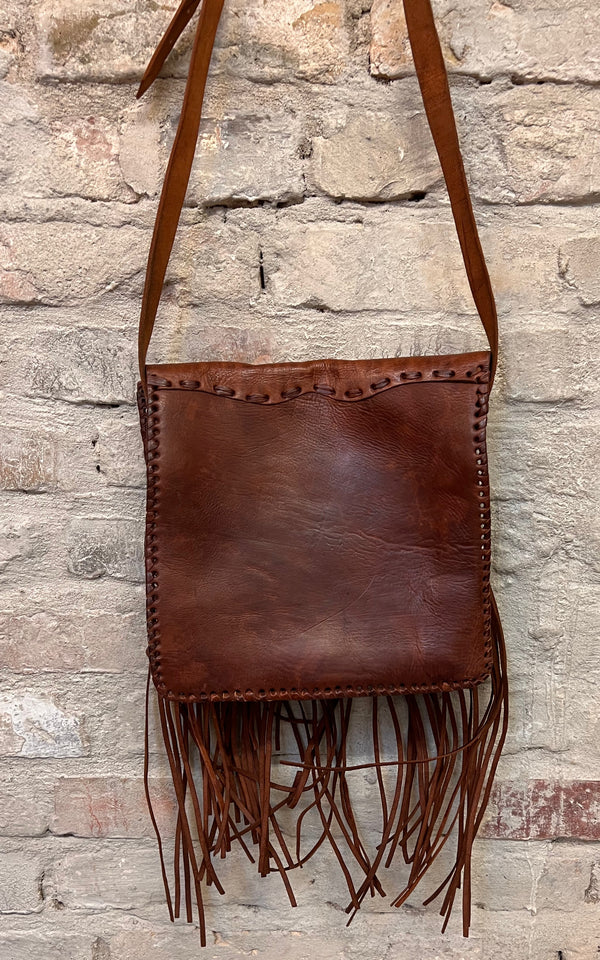 Vintage 70s Fringed Bag