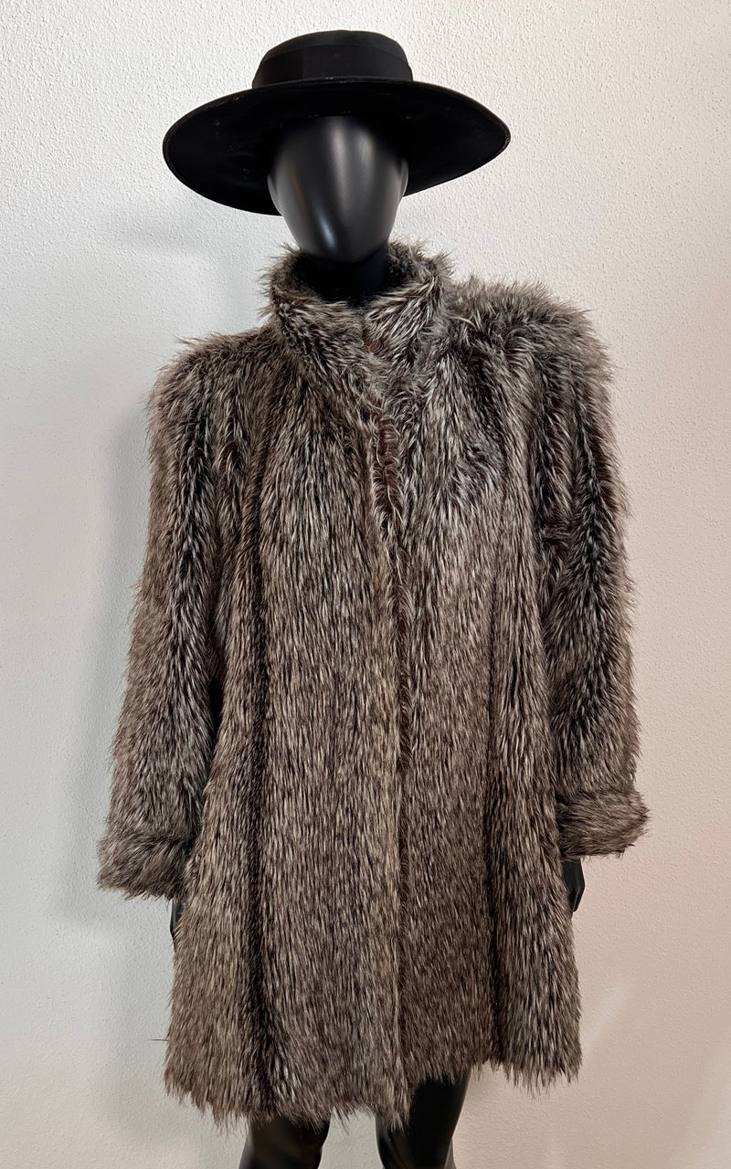 Vintage Fake Fur Coat