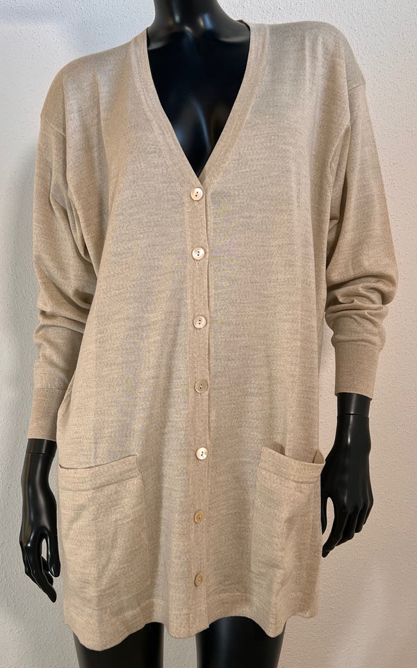 Vintage Wool and Silk Cardigan