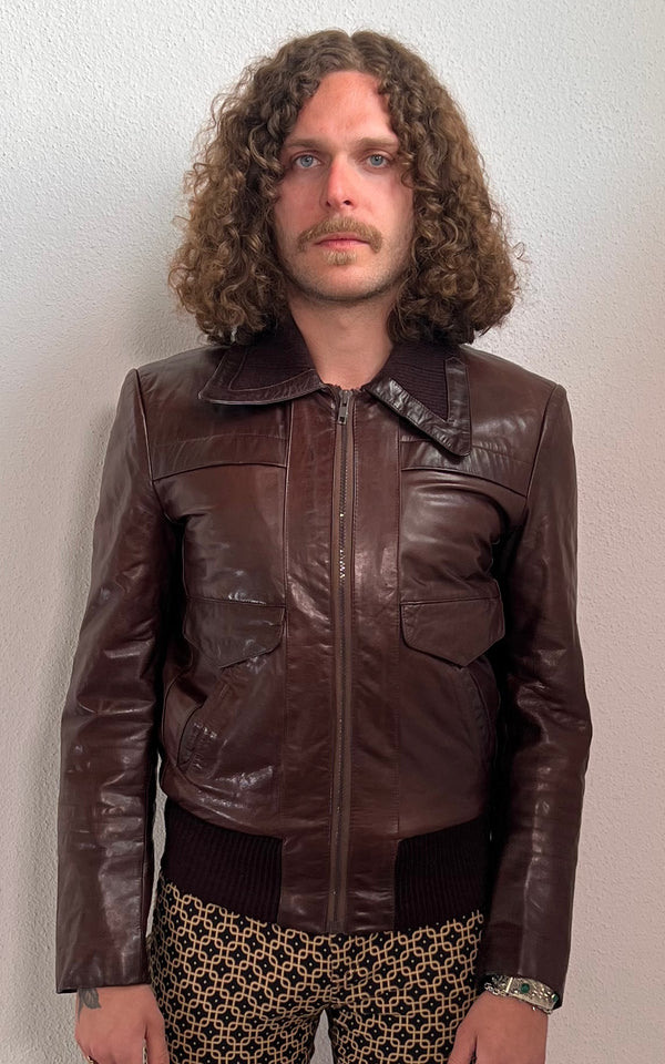 Vintage MENS 70s Leatherjacket