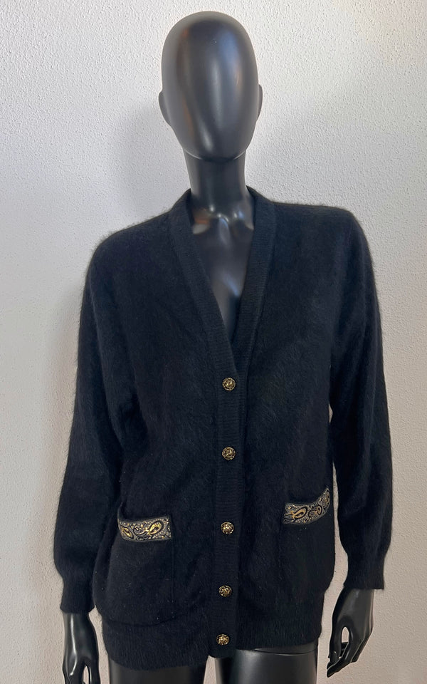 Vintage 90s Angora Cardigan