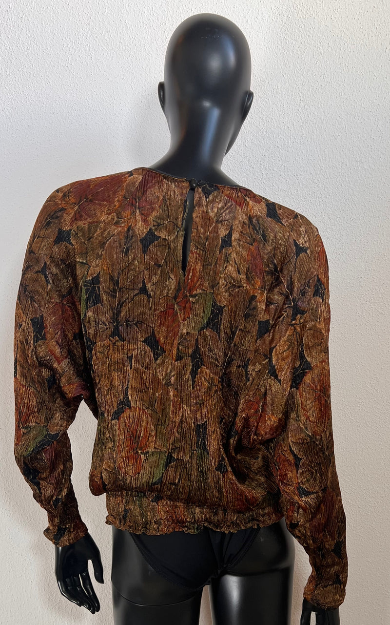 Vintage Betty Barclay Crinkle Shirt